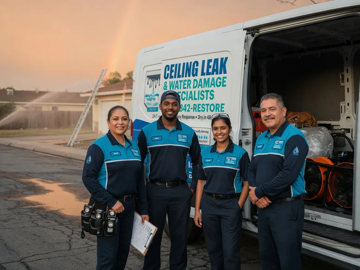 Ceiling Leak Cleanup company in Lindsey, OH